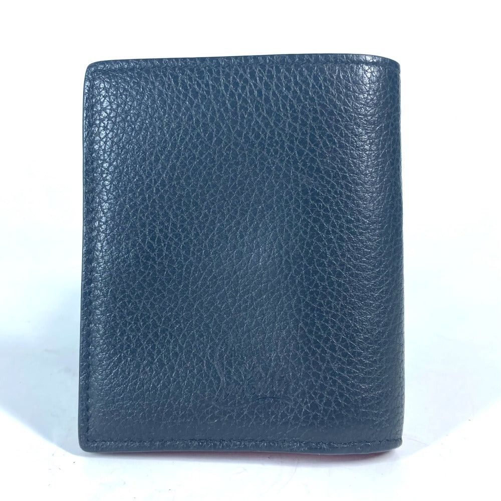 Christian Louboutin Christian Louboutin Studs Palos Wallet Compact Bi-Fold Leather Men Size ONE SIZE - 2 Thumbnail