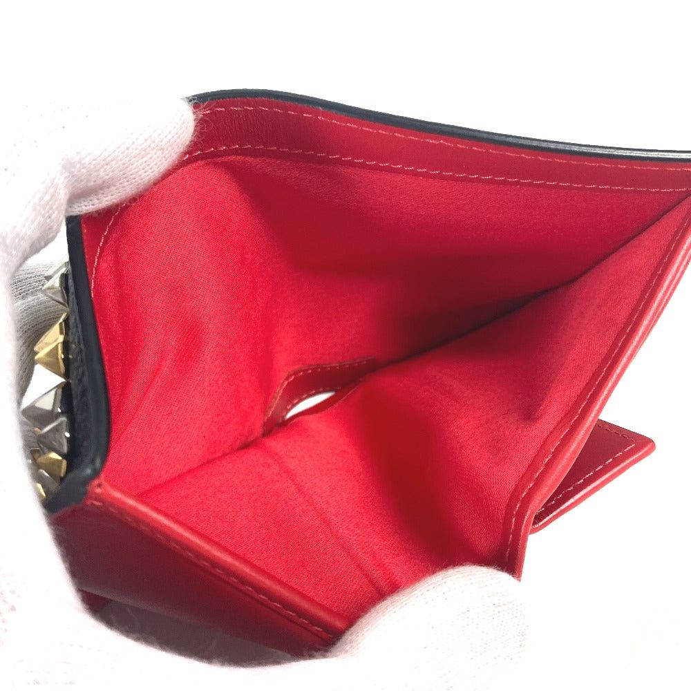 Christian Louboutin Christian Louboutin Studs Palos Wallet Compact Bi-Fold Leather Men Size ONE SIZE - 12 Thumbnail