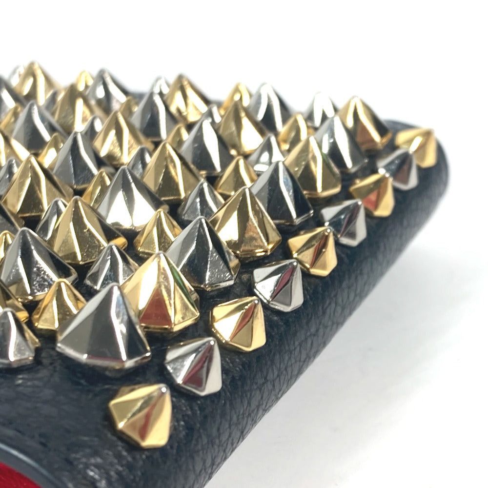 Christian Louboutin Christian Louboutin Studs Palos Wallet Compact Bi-Fold Leather Men Size ONE SIZE - 7 Thumbnail