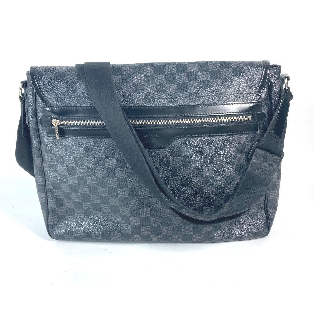 Louis Vuitton Louis Vuitton N58033 Damier Graphit Daniel Gm Briefcase Diagonal Hanging (E.G. Of A Rocket) Messenger Bag Shoulder Graphite Canvas Men Size ONE SIZE - 2 Thumbnail
