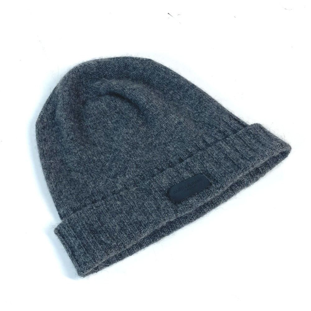 Saint Laurent Paris Saint Laurent Paris Leather Tag Logo Beanie Chapeau Knitted Hat Knit Cap Wool Men Size ONE SIZE - 6 Thumbnail