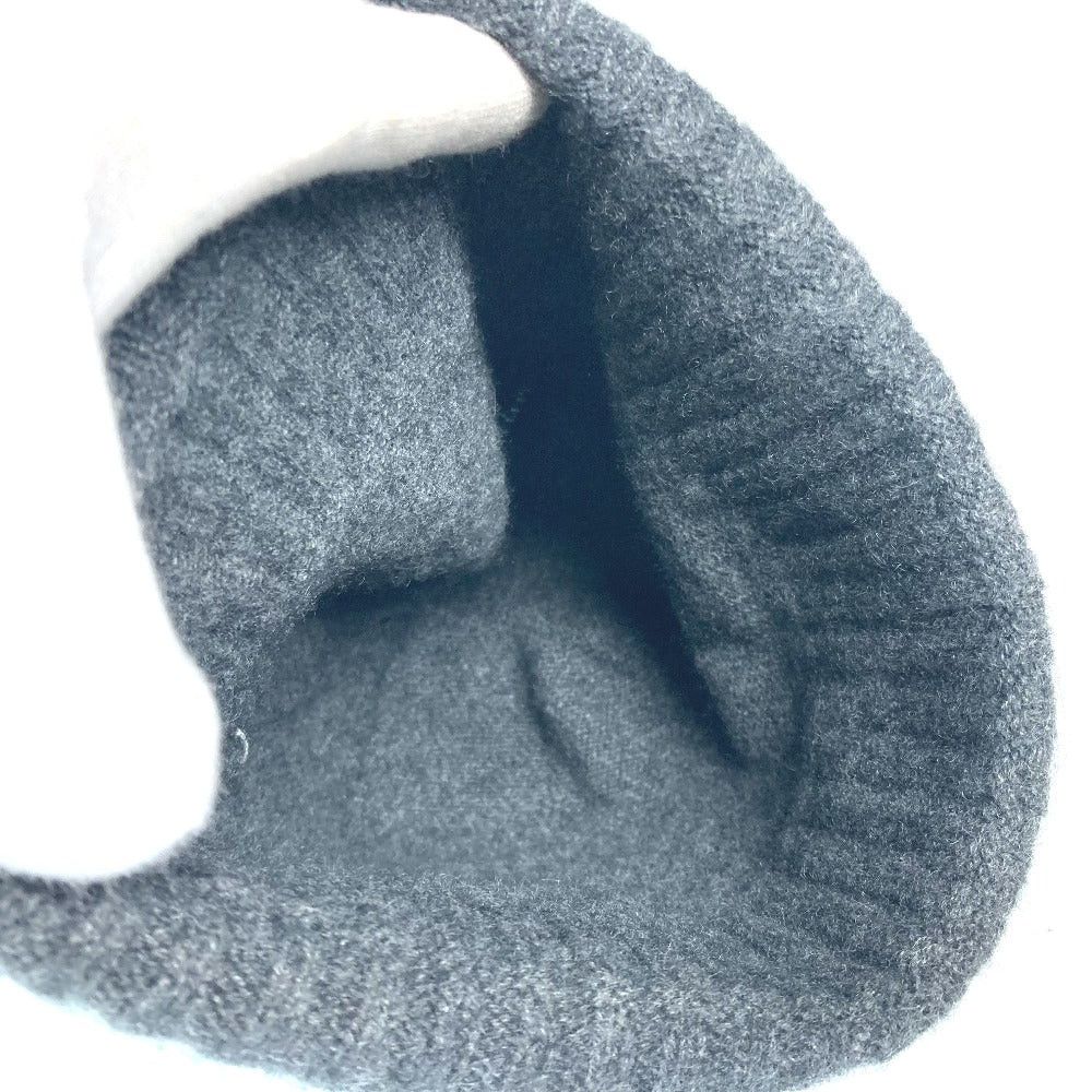 Saint Laurent Paris Saint Laurent Paris Leather Tag Logo Beanie Chapeau Knitted Hat Knit Cap Wool Men Size ONE SIZE - 8 Thumbnail