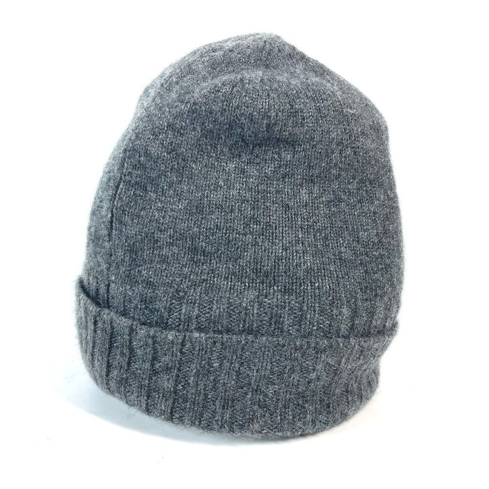 Saint Laurent Paris Saint Laurent Paris Leather Tag Logo Beanie Chapeau Knitted Hat Knit Cap Wool Men Size ONE SIZE - 3 Thumbnail