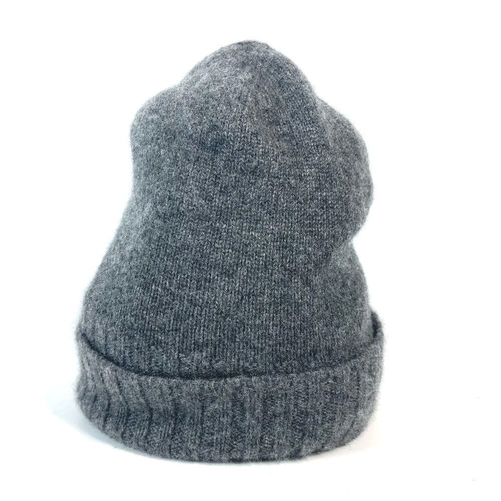 Saint Laurent Paris Saint Laurent Paris Leather Tag Logo Beanie Chapeau Knitted Hat Knit Cap Wool Men Size ONE SIZE - 4 Thumbnail