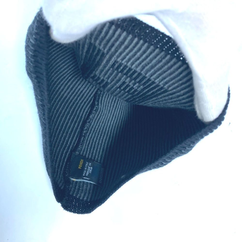 Saint Laurent Paris Saint Laurent Paris Leather Tag Logo Beanie Chapeau Knitted Hat Knit Cap Wool Men Size ONE SIZE - 10 Thumbnail