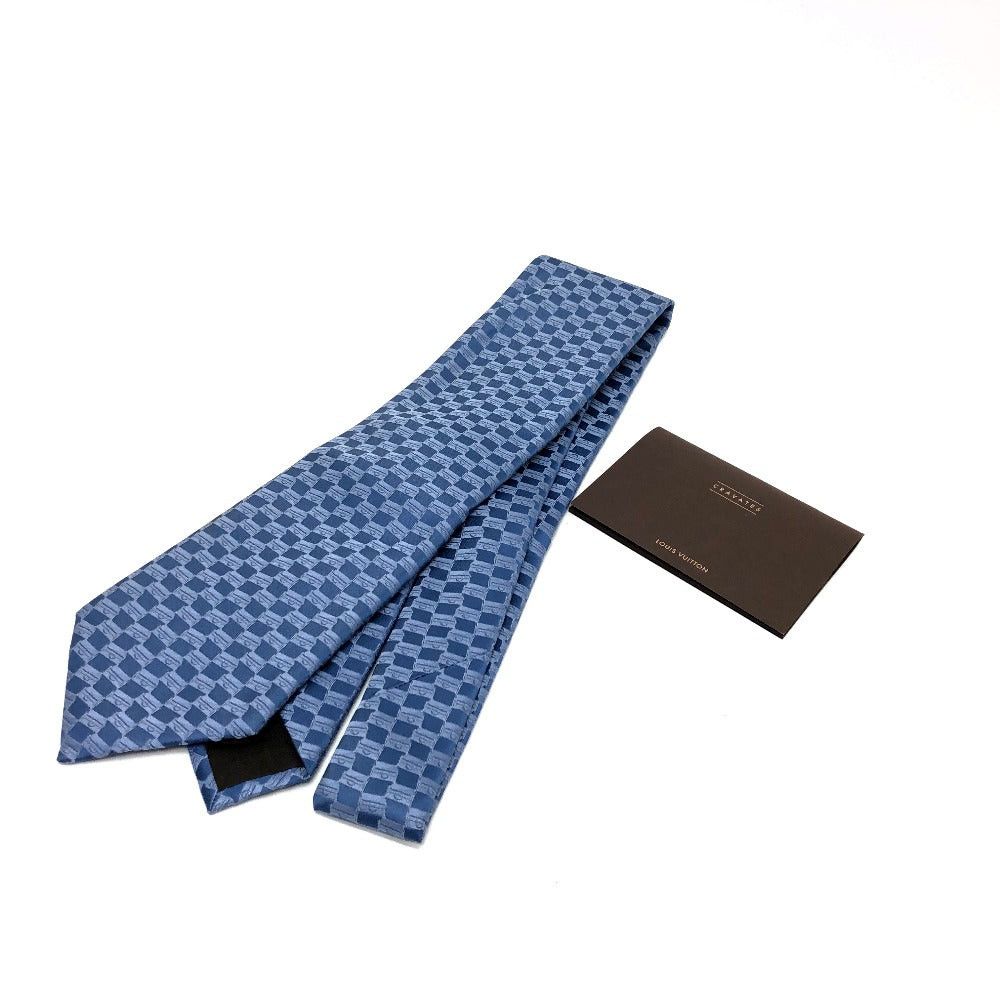 Louis Vuitton Louis Vuitton Patterned All Over Business Item Tie Silk Men Size ONE SIZE - 7 Thumbnail