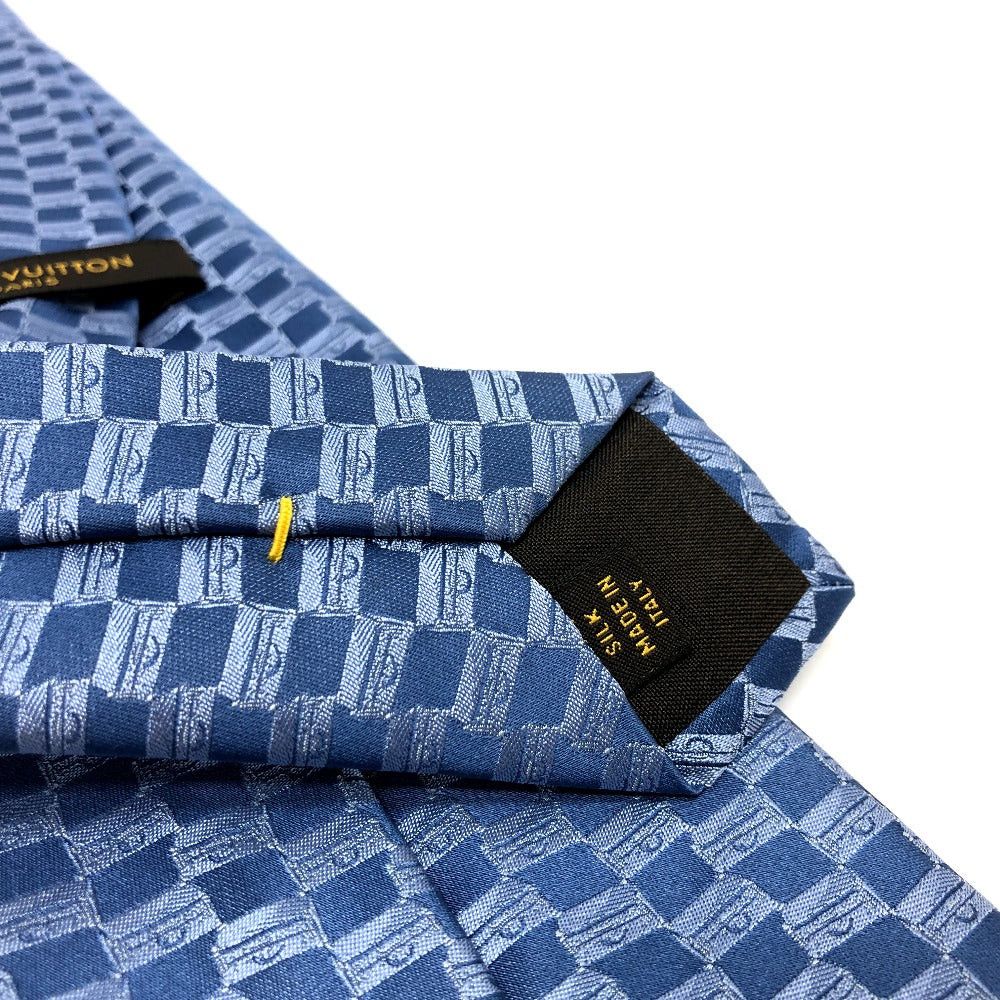 Louis Vuitton Louis Vuitton Patterned All Over Business Item Tie Silk Men Size ONE SIZE - 5 Thumbnail