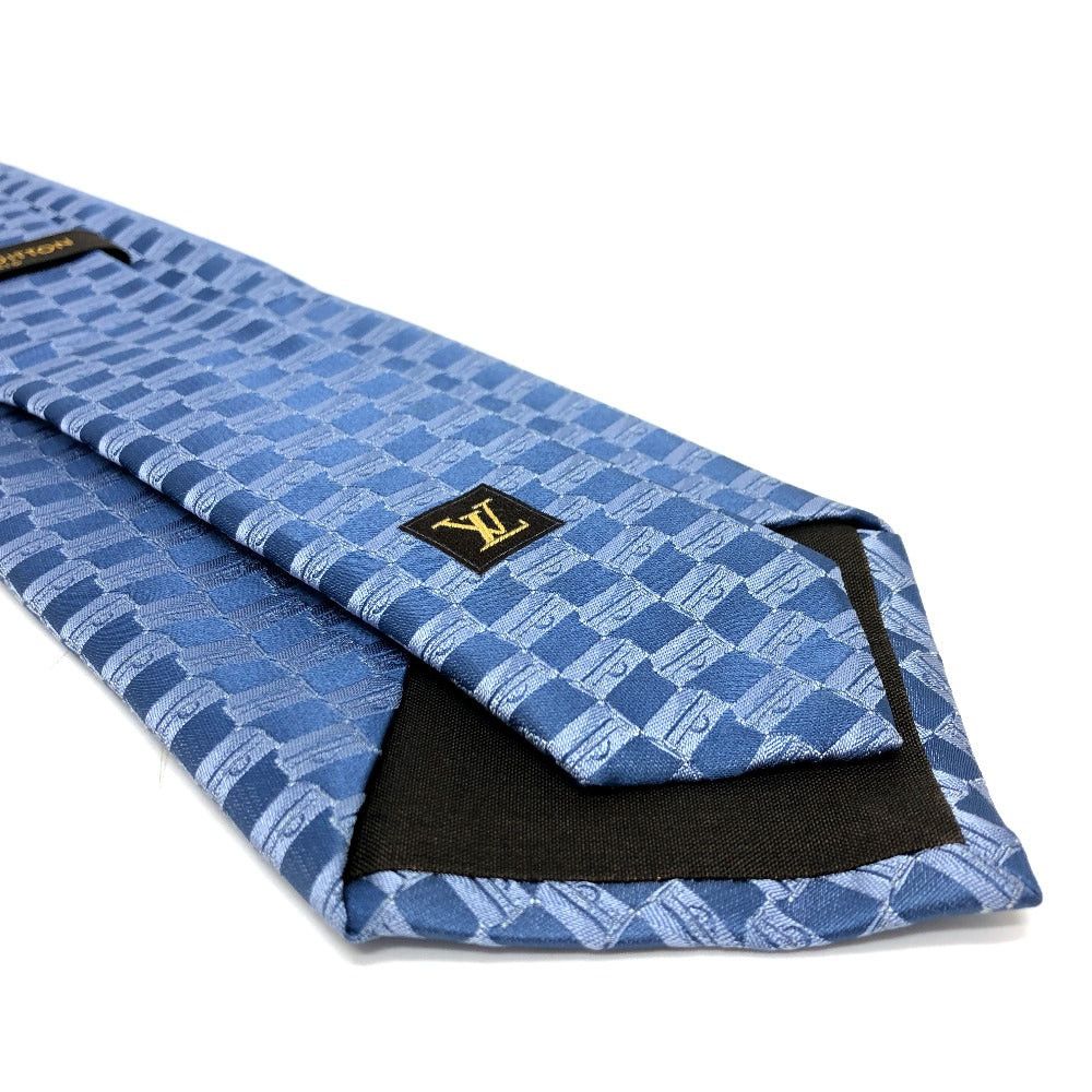 Louis Vuitton Louis Vuitton Patterned All Over Business Item Tie Silk Men Size ONE SIZE - 2 Thumbnail