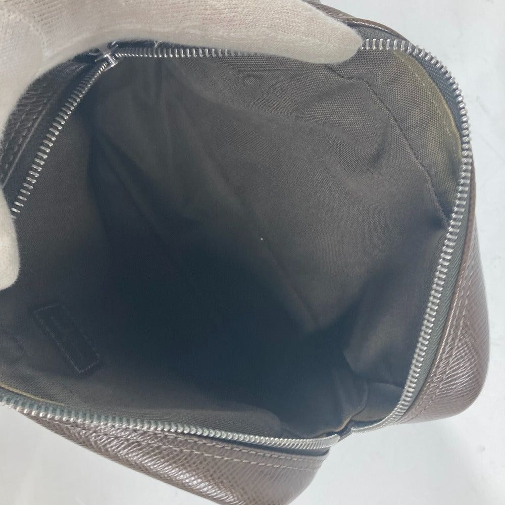 Louis Vuitton Louis Vuitton M30818 Taiga Yak Tail Hair With Straps Clutch Bag Zippered Carrying Case Leather Men Size ONE SIZE - 14 Thumbnail