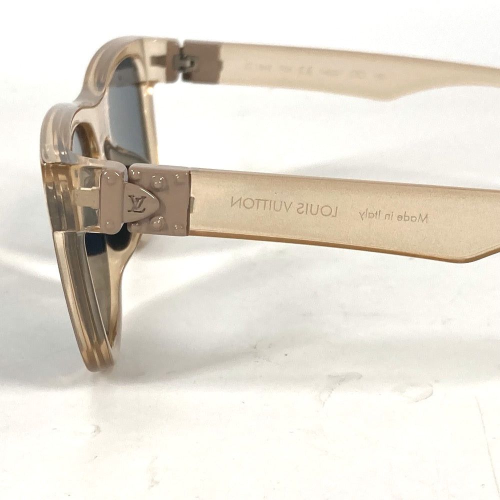 Louis Vuitton Louis Vuitton Z1186E Lv Rainbow Square Glasses Eyewear Sunglasses Plastic Men Beige Size ONE SIZE - 5 Thumbnail