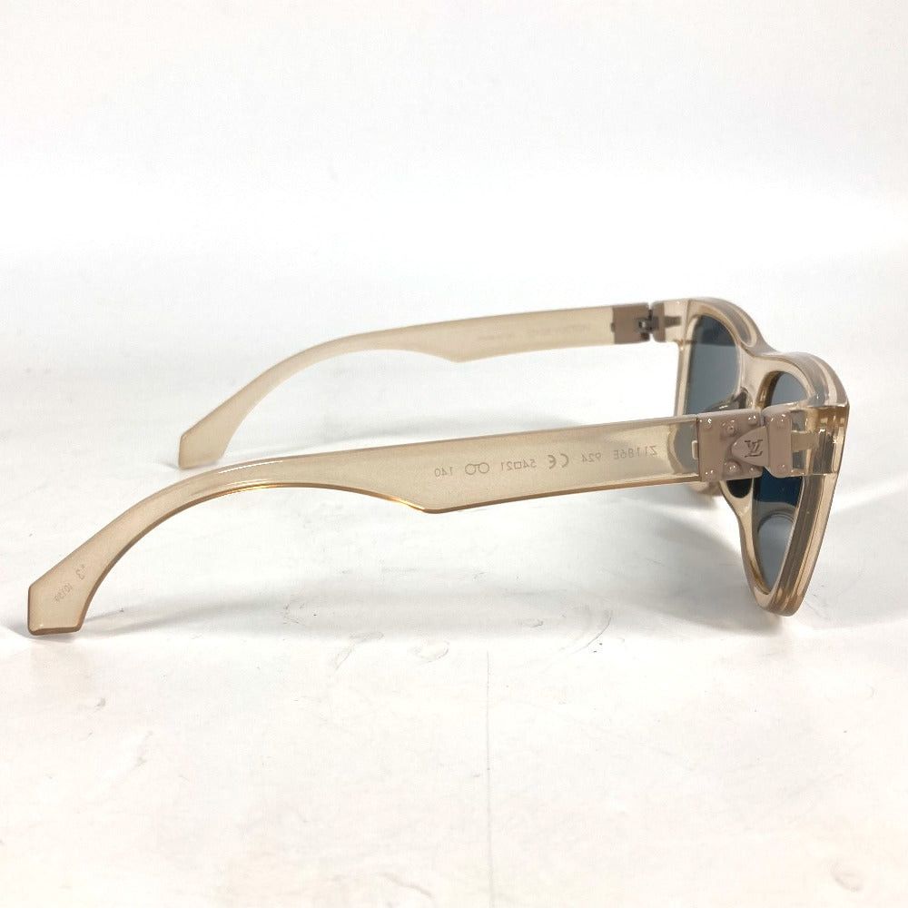 Louis Vuitton Louis Vuitton Z1186E Lv Rainbow Square Glasses Eyewear Sunglasses Plastic Men Beige Size ONE SIZE - 10 Thumbnail
