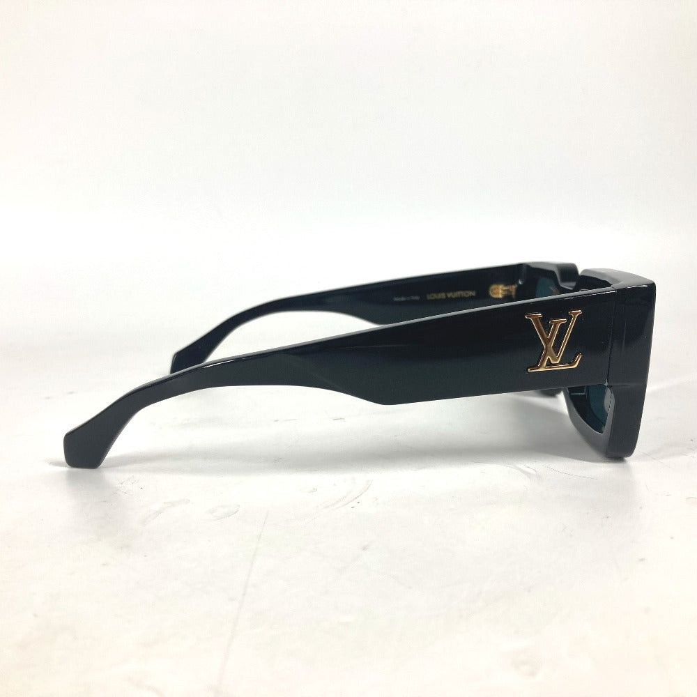 Louis Vuitton Louis Vuitton Z1579E Lv Logo Sunglasses Crash Square Glasses Eyewear Plastic Men Black Size ONE SIZE - 11 Thumbnail