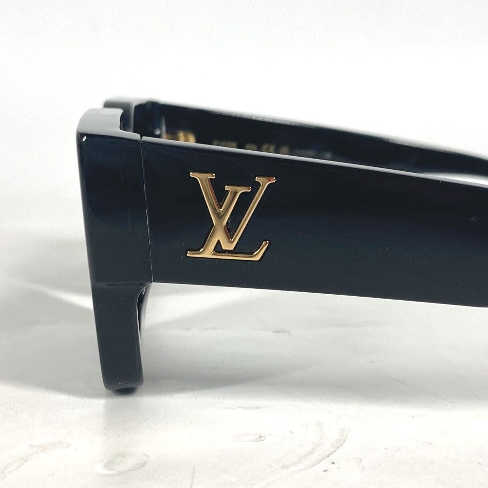 Louis Vuitton Louis Vuitton Z1579E Lv Logo Sunglasses Crash Square Glasses Eyewear Plastic Men Black Size ONE SIZE - 7 Thumbnail