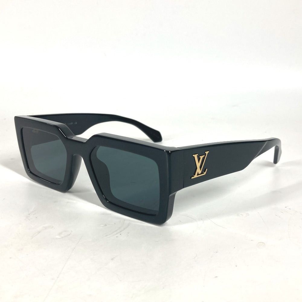 Louis Vuitton Louis Vuitton Z1579E Lv Logo Sunglasses Crash Square Glasses Eyewear Plastic Men Black Size ONE SIZE - 3 Thumbnail