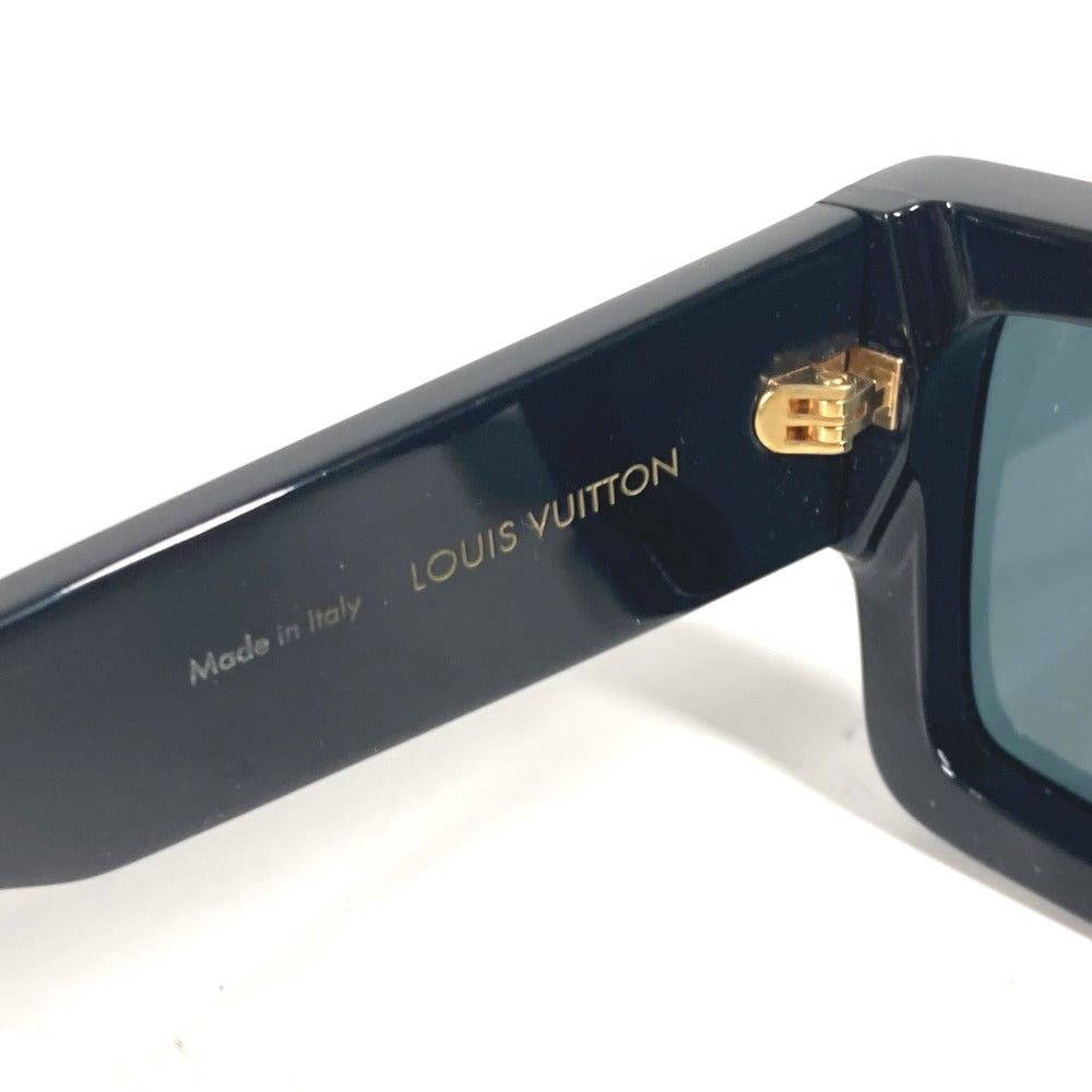 Louis Vuitton Louis Vuitton Z1579E Lv Logo Sunglasses Crash Square Glasses Eyewear Plastic Men Black Size ONE SIZE - 9 Thumbnail