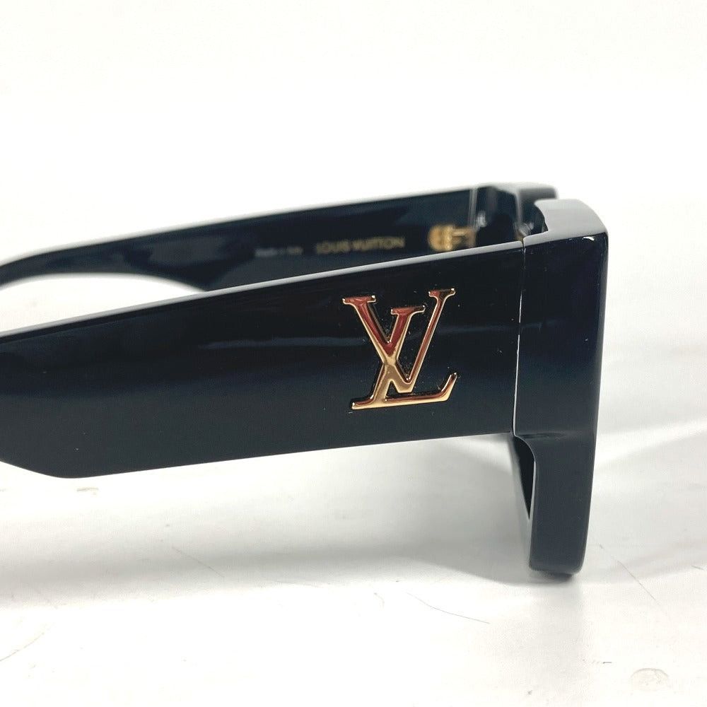 Louis Vuitton Louis Vuitton Z1579E Lv Logo Sunglasses Crash Square Glasses Eyewear Plastic Men Black Size ONE SIZE - 12 Thumbnail