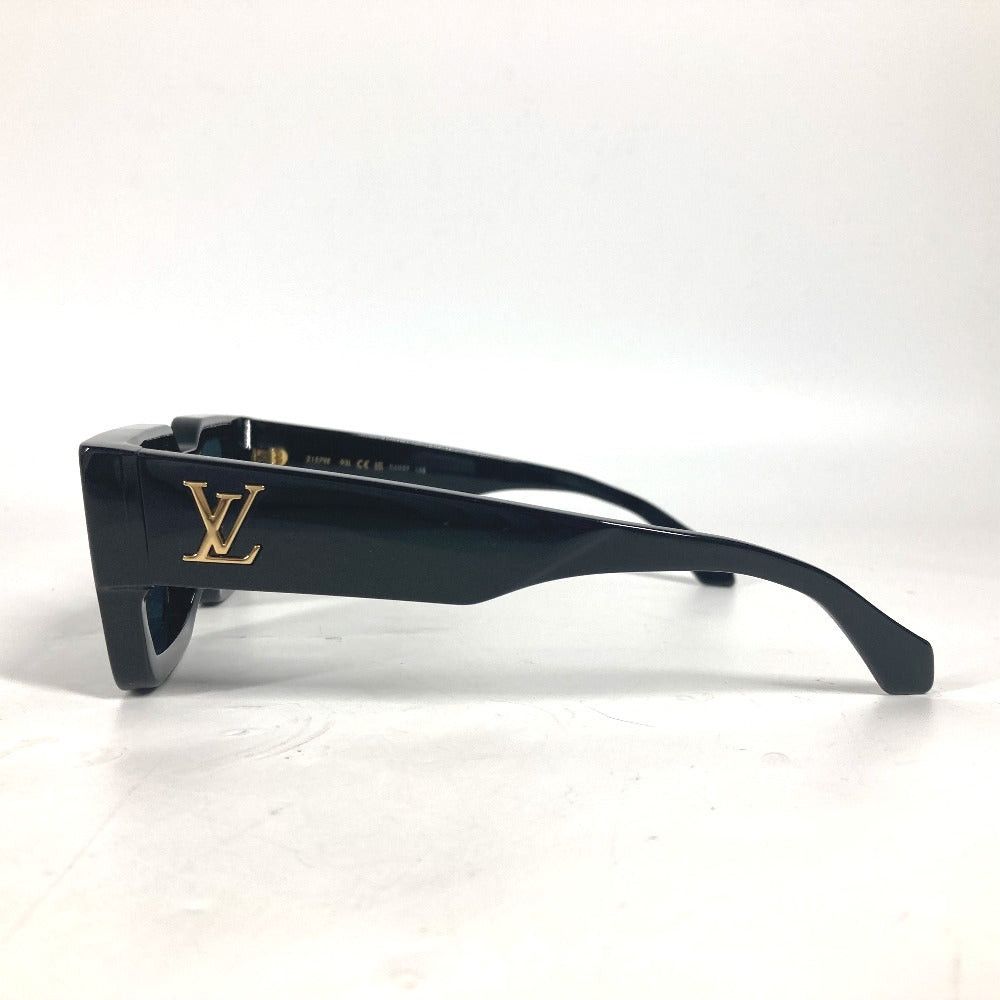 Louis Vuitton Louis Vuitton Z1579E Lv Logo Sunglasses Crash Square Glasses Eyewear Plastic Men Black Size ONE SIZE - 6 Thumbnail