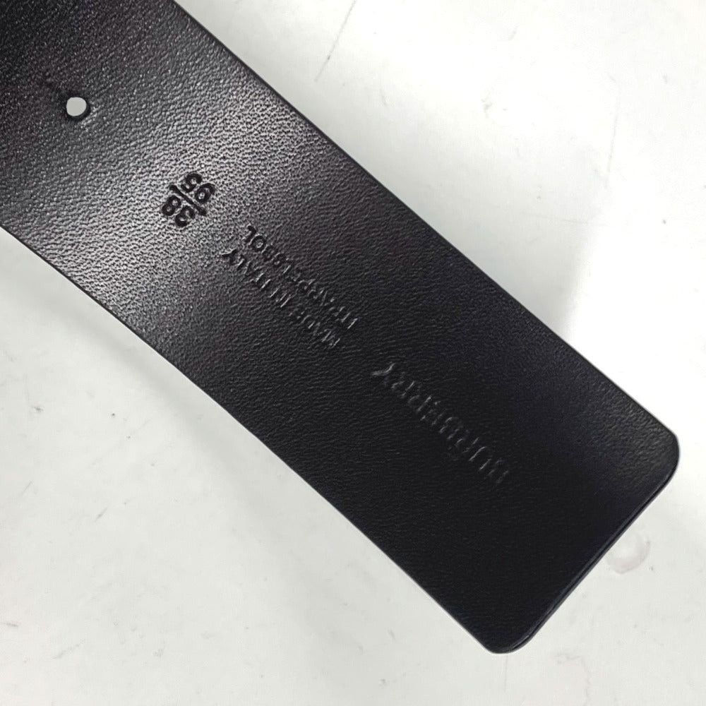 Burberry Burberry Tb Logo Accessories Courroies Leather Men Black Size ONE SIZE - 13 Thumbnail