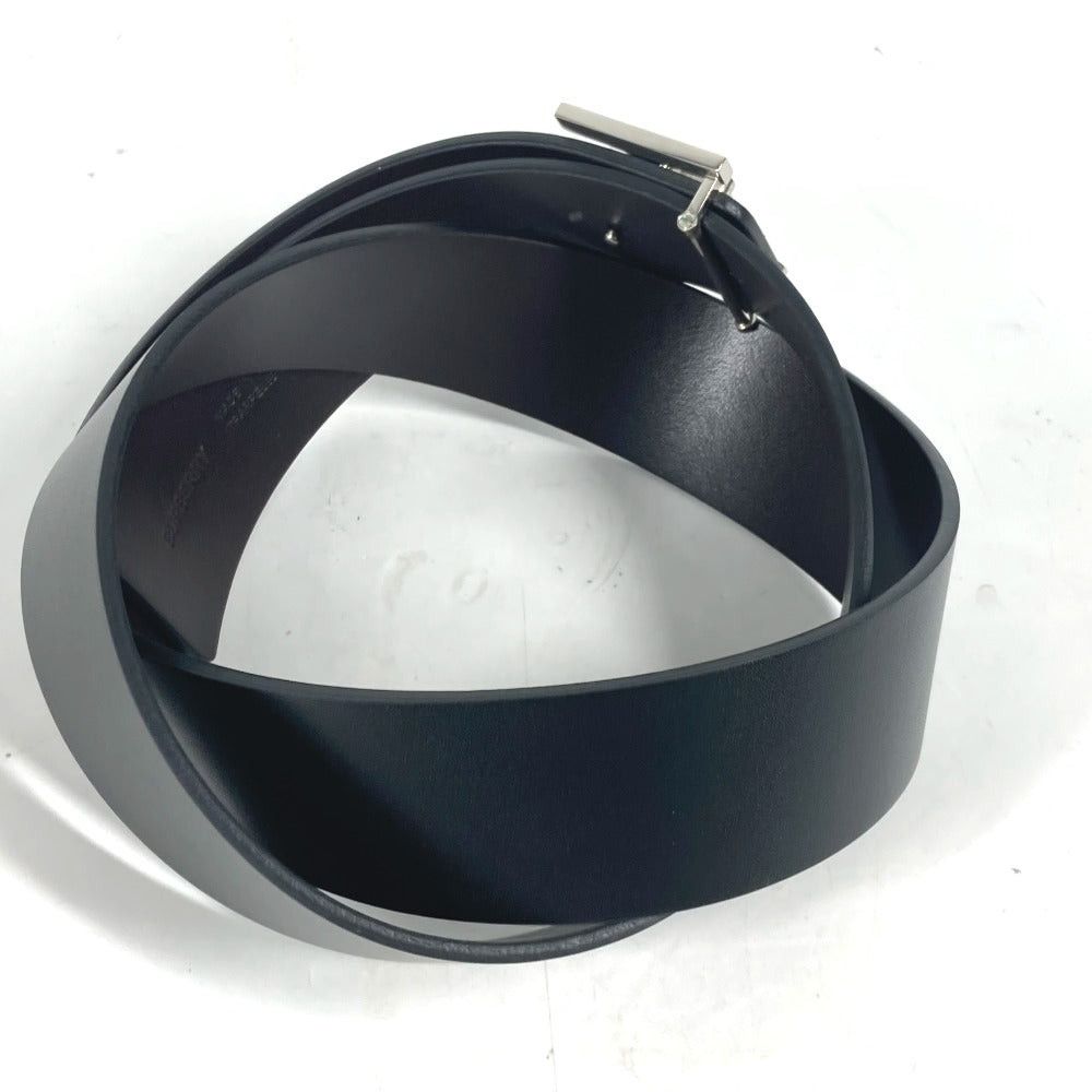 Burberry Burberry Tb Logo Accessories Courroies Leather Men Black Size ONE SIZE - 6 Thumbnail