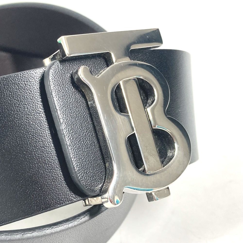 Burberry Burberry Tb Logo Accessories Courroies Leather Men Black Size ONE SIZE - 5 Thumbnail