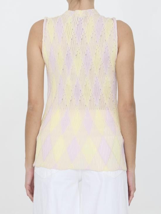 Burberry BURBERRY Women Tops 8081135 BEIGE Size XS / US 0-2 / IT 36-38 - 4 Thumbnail