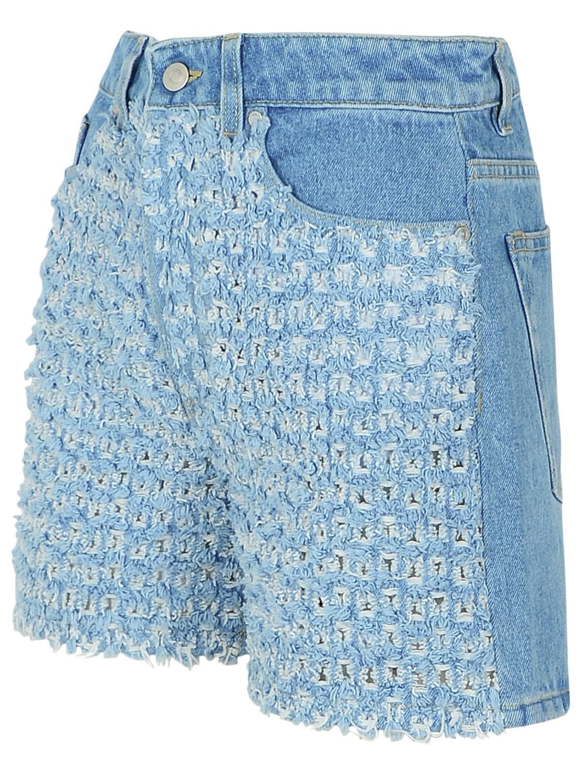 Stella McCartney STELLA McCARTNEY Light Blue Denim Shorts Size 26" / US 2 / IT 38 - 2 Thumbnail