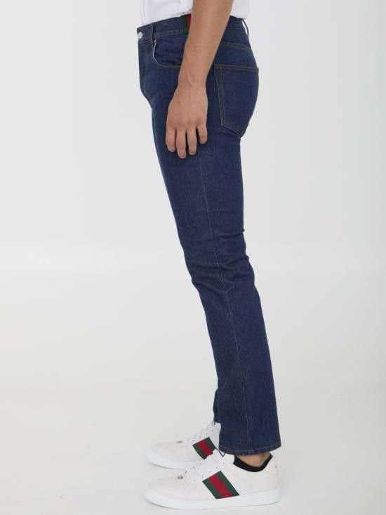 Gucci GUCCI Men Denim Pants 796474 BLUE Size US 30 / EU 46 - 3 Thumbnail