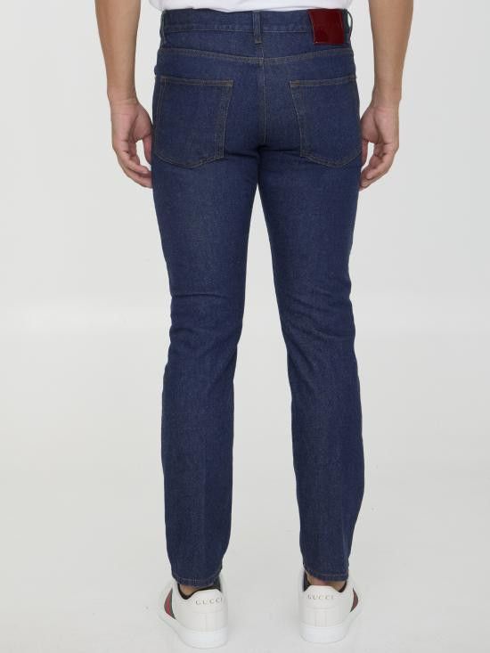 Gucci GUCCI Men Denim Pants 796474 BLUE Size US 30 / EU 46 - 4 Thumbnail