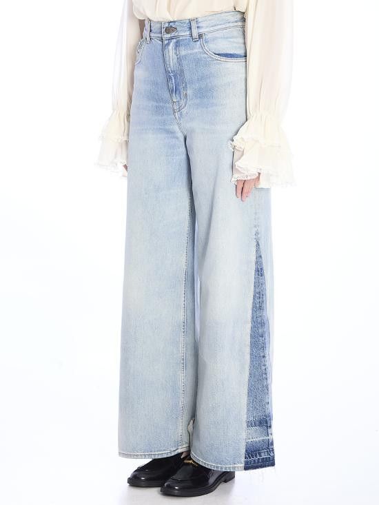 Chloe CHLOE Women Denim Pants CH24WDP02151 BLUE Size 28" / US 6 / IT 42 - 2 Thumbnail