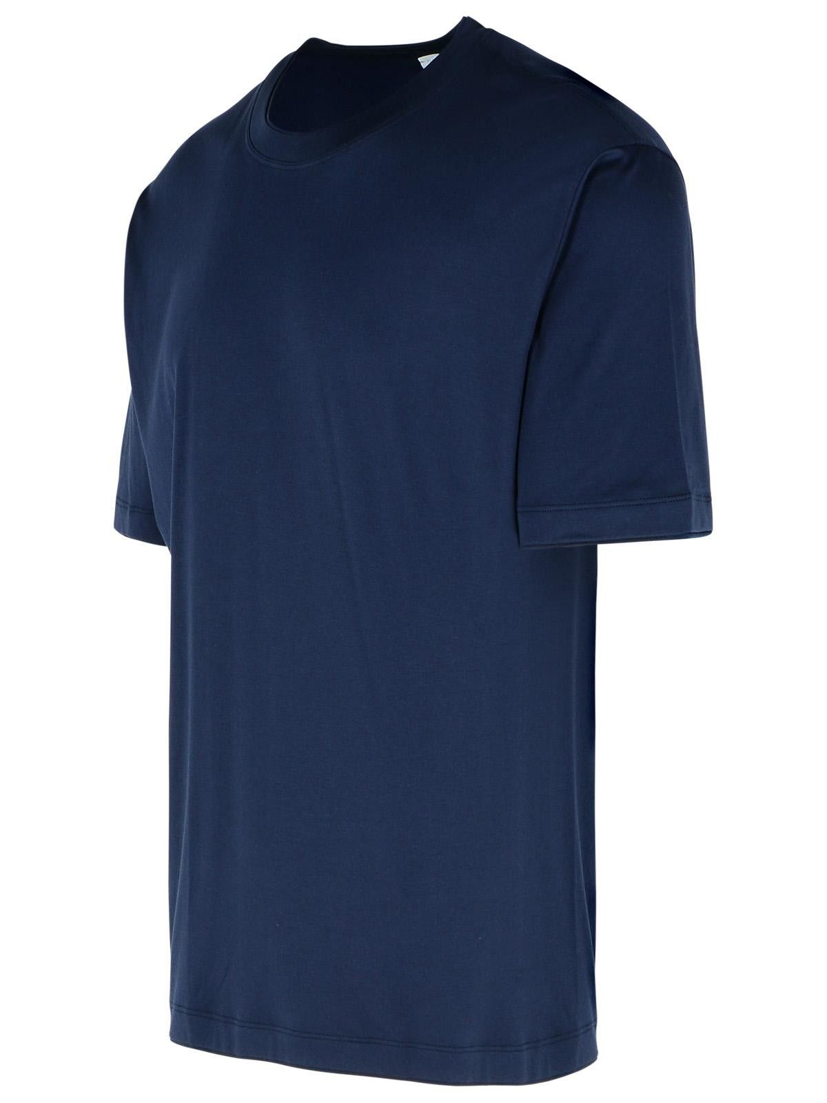 Eleventy ELEVENTY Blue Cotton T-Shirt Size US XL / EU 56 / 4 - 2 Thumbnail