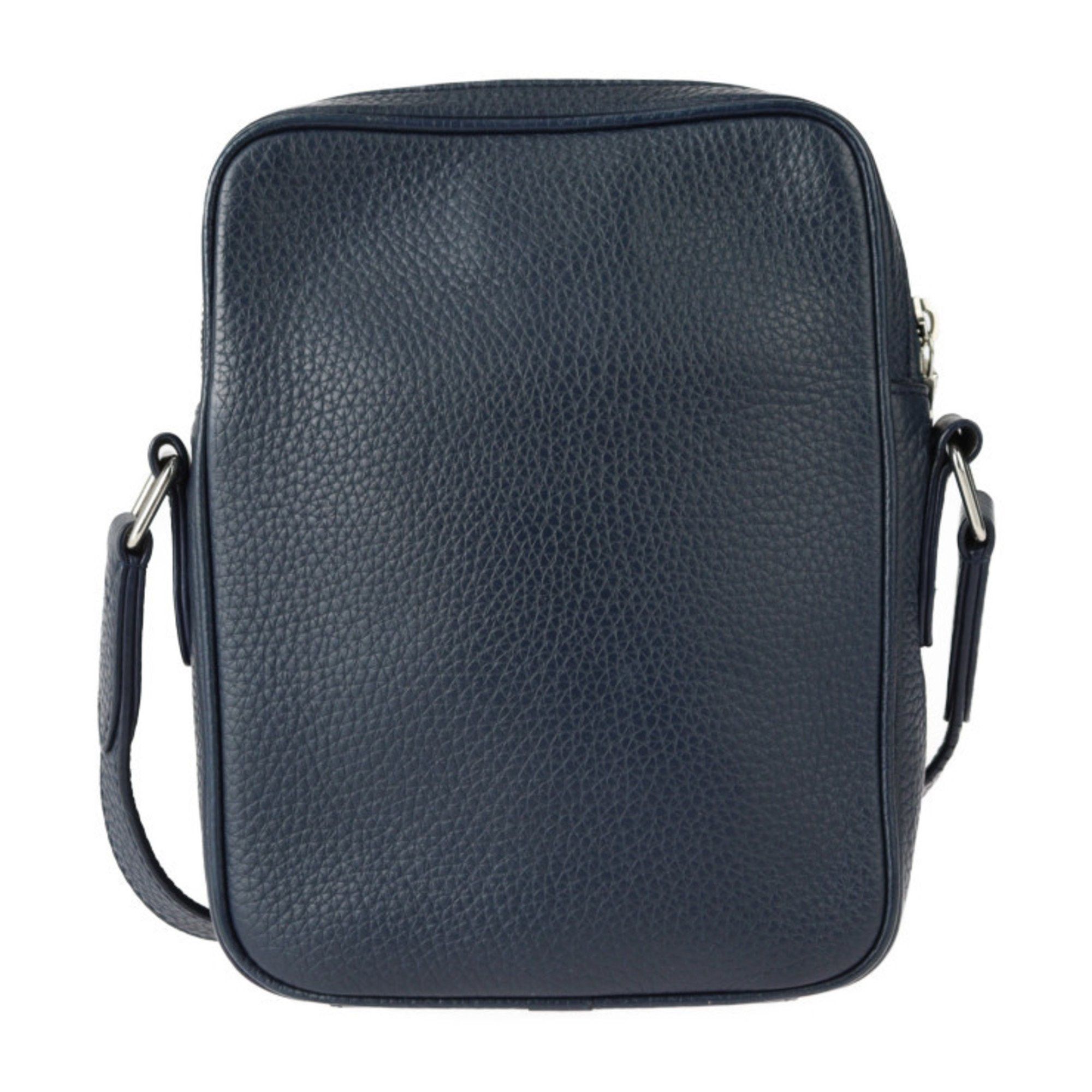 Louis Vuitton Louis Vuitton Danube PM Shoulder Bag M55168 Taurillon Leather Navy Pochette Crossbody Size ONE SIZE - 4 Thumbnail