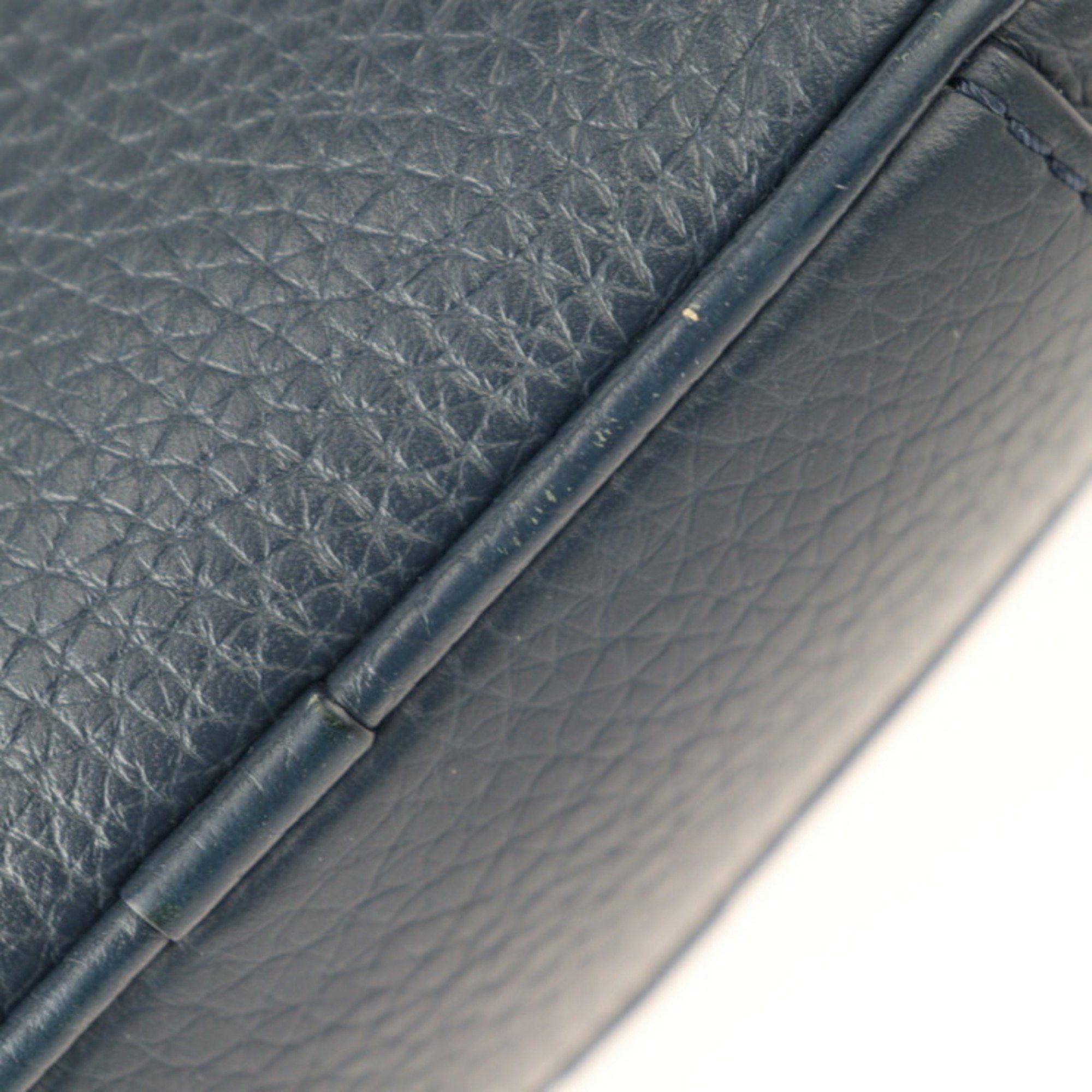 Louis Vuitton Louis Vuitton Danube PM Shoulder Bag M55168 Taurillon Leather Navy Pochette Crossbody Size ONE SIZE - 6 Thumbnail