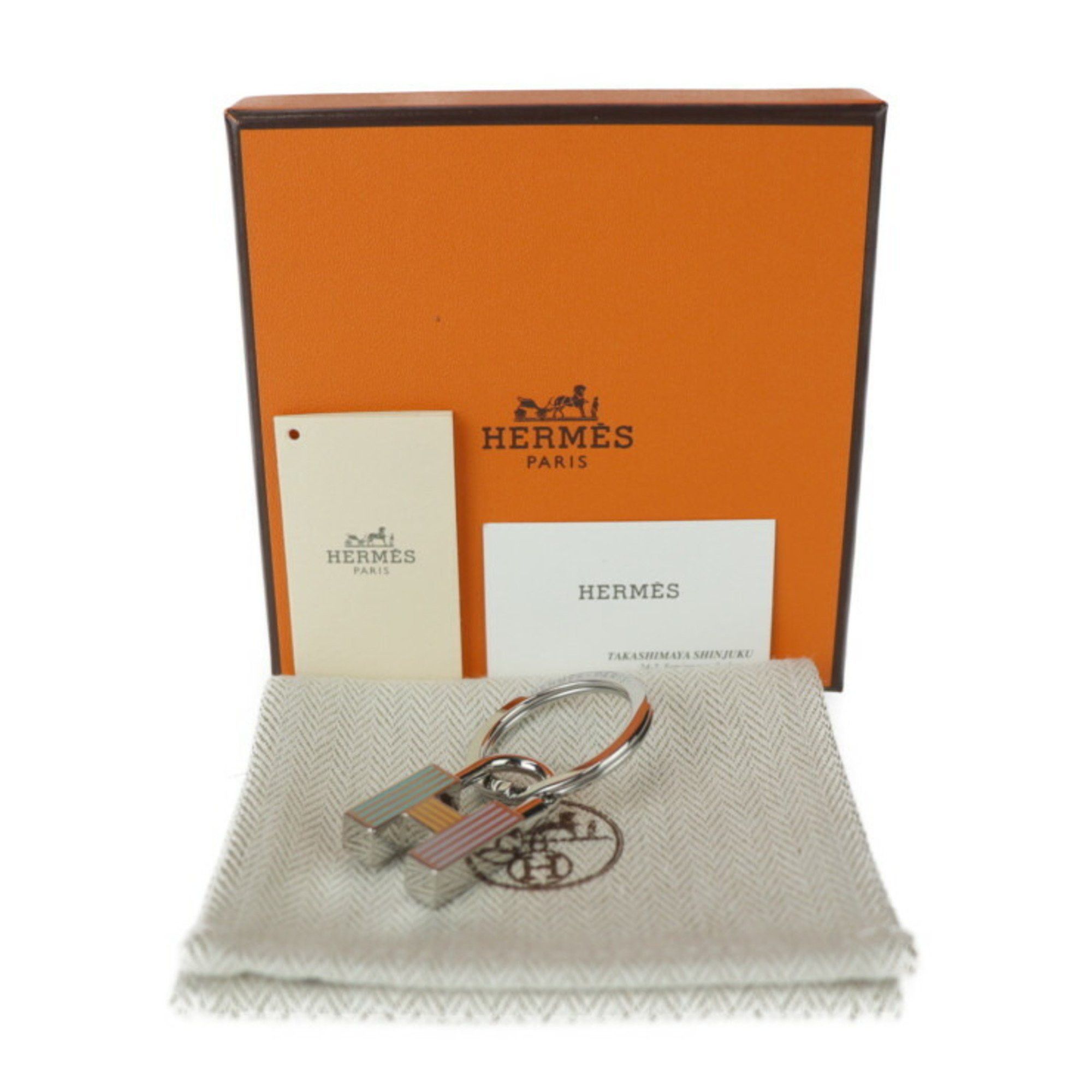 ☆HERMES☆直営店買付 キーリング Cadenas Quizz Rainbow☆ Cadenas Quizz Rainbow key ring | Hermès USA