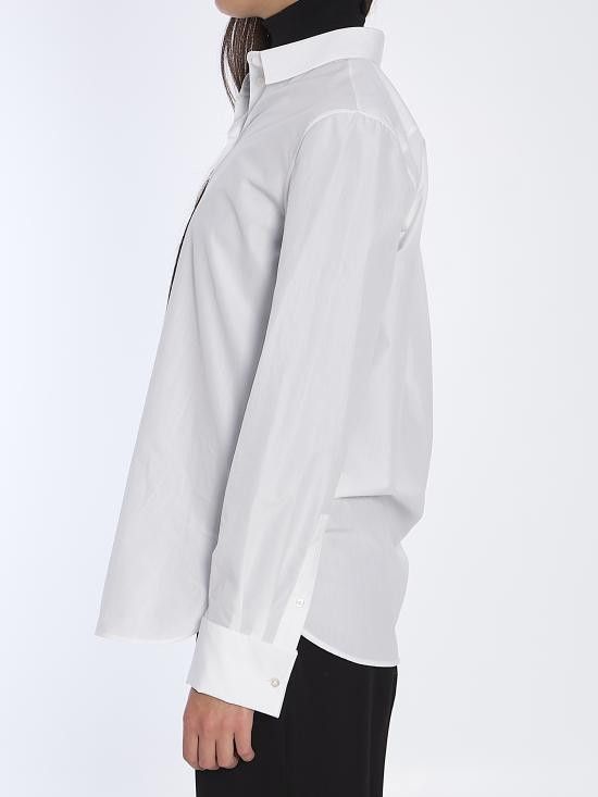 The Row THE ROW Women Shirts 7504 WHITE Size M / US 6-8 / IT 42-44 - 3 Thumbnail