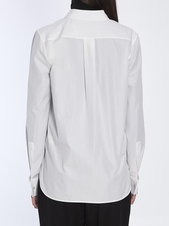 The Row THE ROW Women Shirts 7504 WHITE Size M / US 6-8 / IT 42-44 - 4 Thumbnail