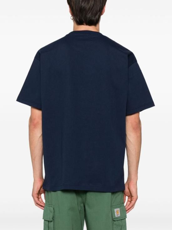 Carhartt Wip CARHARTT WIP Men T-Shirts I033640 29LXX Blue Size US L / EU 52-54 / 3 - 2 Thumbnail