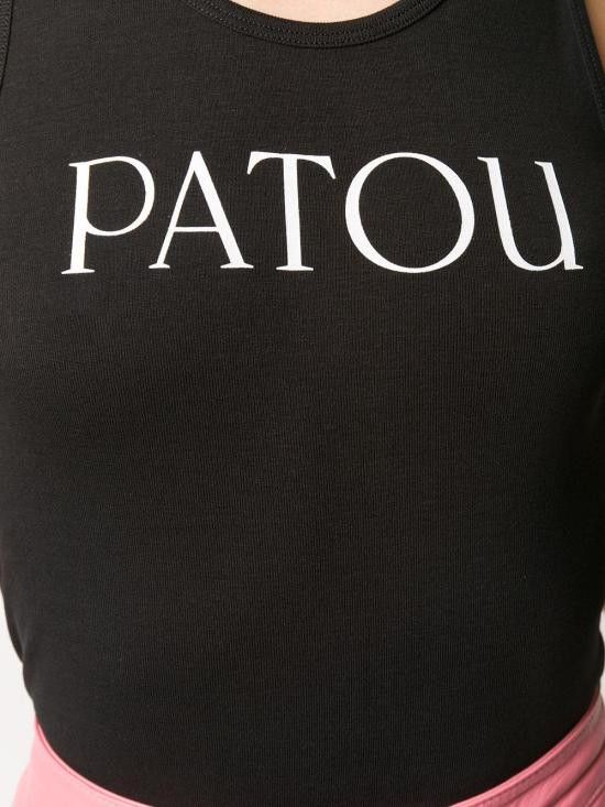 Patou PATOU Women Tops JE0159994 999B BLACK Size M / US 6-8 / IT 42-44 - 5 Thumbnail