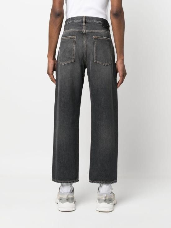 Golden Goose GOLDEN GOOSE Men Straight Pants GMP01186P000994 90100 BLACK Size US 30 / EU 46 - 3 Thumbnail