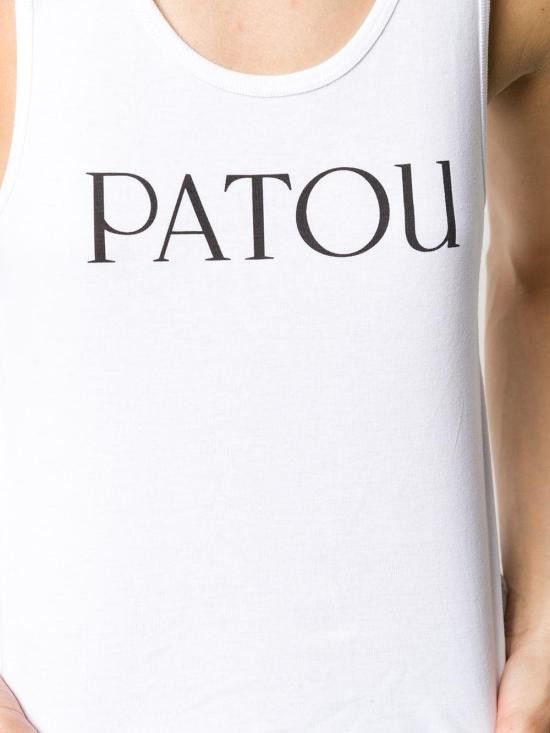 Patou PATOU Women Tops JE0159994 001W WHITE Size M / US 6-8 / IT 42-44 - 5 Thumbnail