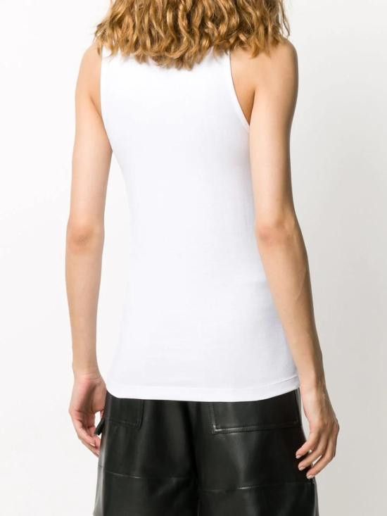 Patou PATOU Women Tops JE0159994 001W WHITE Size M / US 6-8 / IT 42-44 - 3 Thumbnail