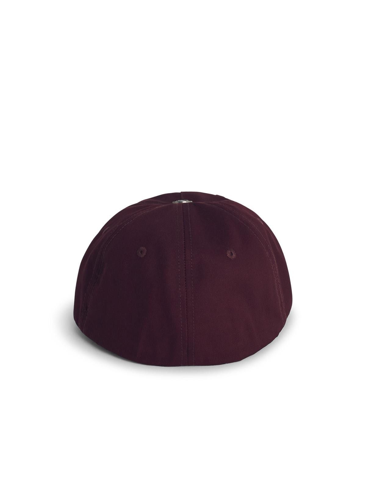 Palm Angels PALM ANGELS Oval' Burgundy Cotton Cap Size ONE SIZE - 3 Thumbnail
