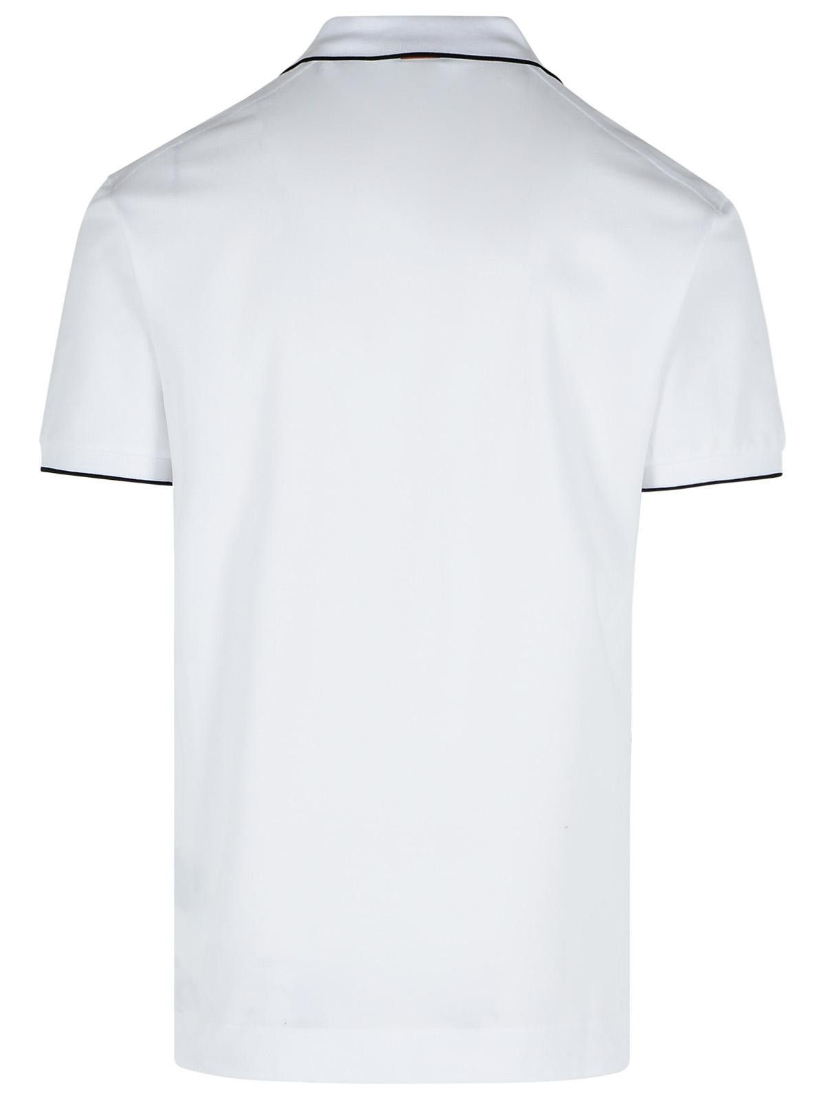 Ermenegildo Zegna ZEGNA White Cotton Polo Shirt Size US M / EU 48-50 / 2 - 3 Thumbnail