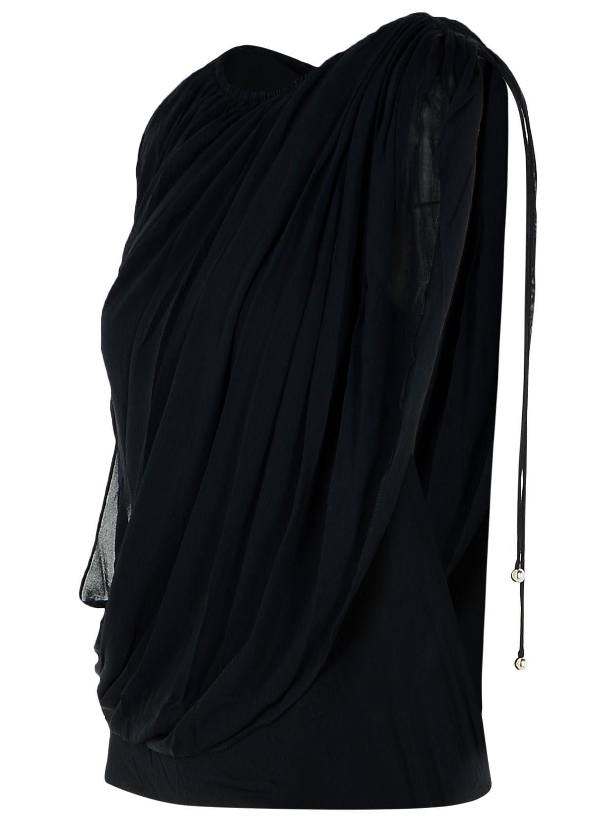 Lanvin LANVIN 'Draped' Viscose Blend Top Size M / US 6-8 / IT 42-44 - 2 Thumbnail