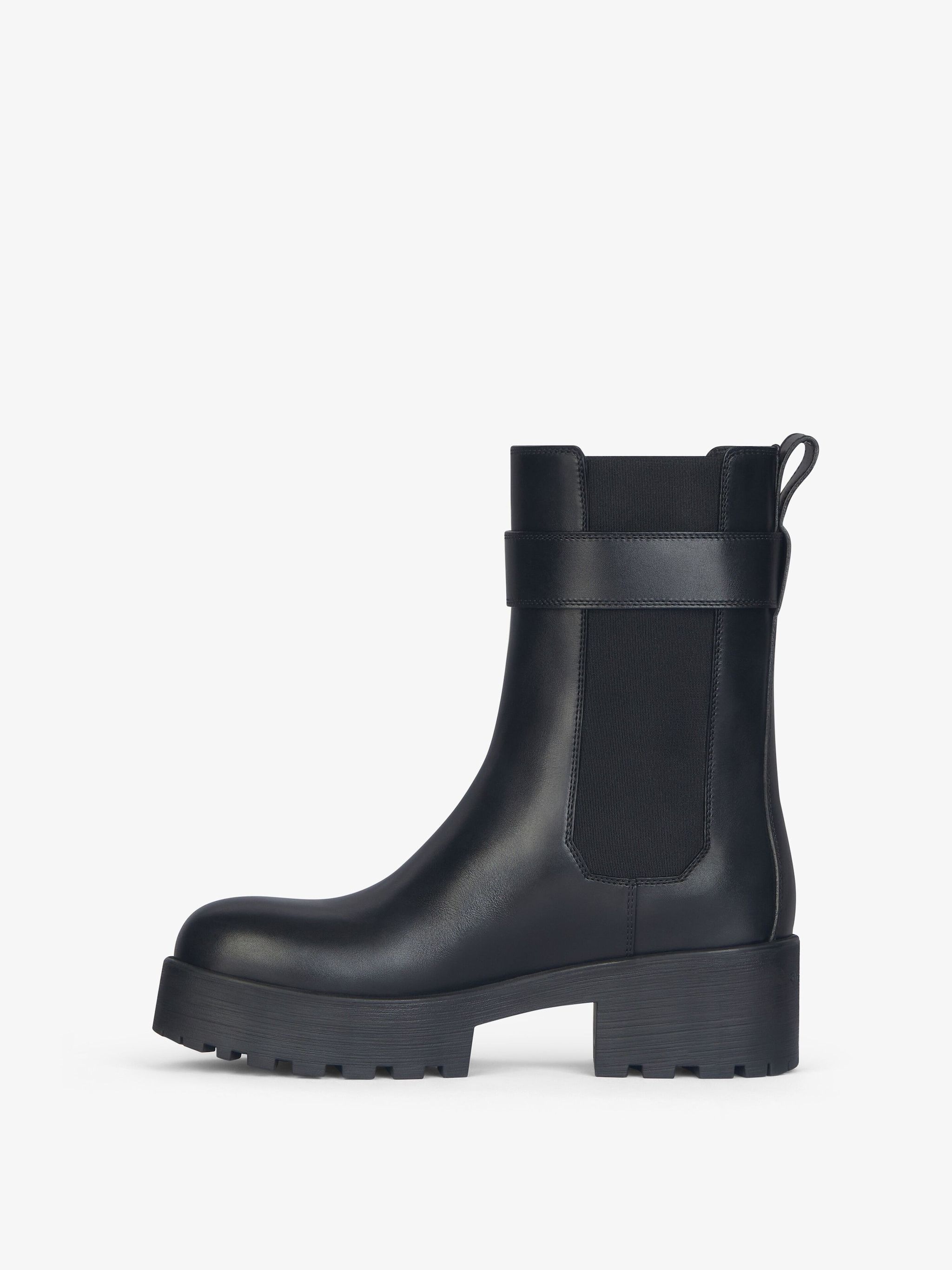 Givenchy Voyou Chelsea boots in leather Size US 7 / IT 37 - 3 Thumbnail