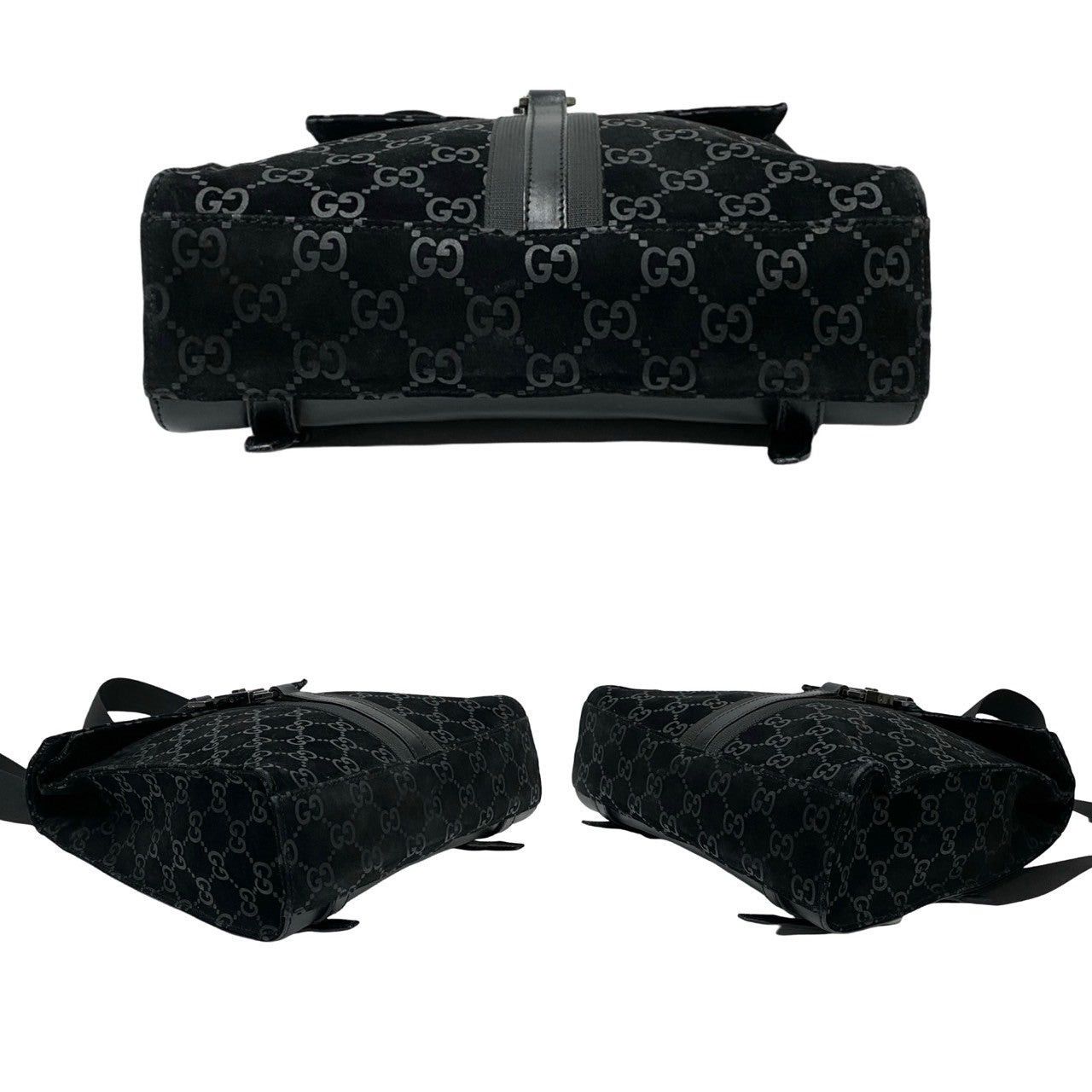 Gucci Gucci Backpack Black Leather Size ONE SIZE - 6 Thumbnail