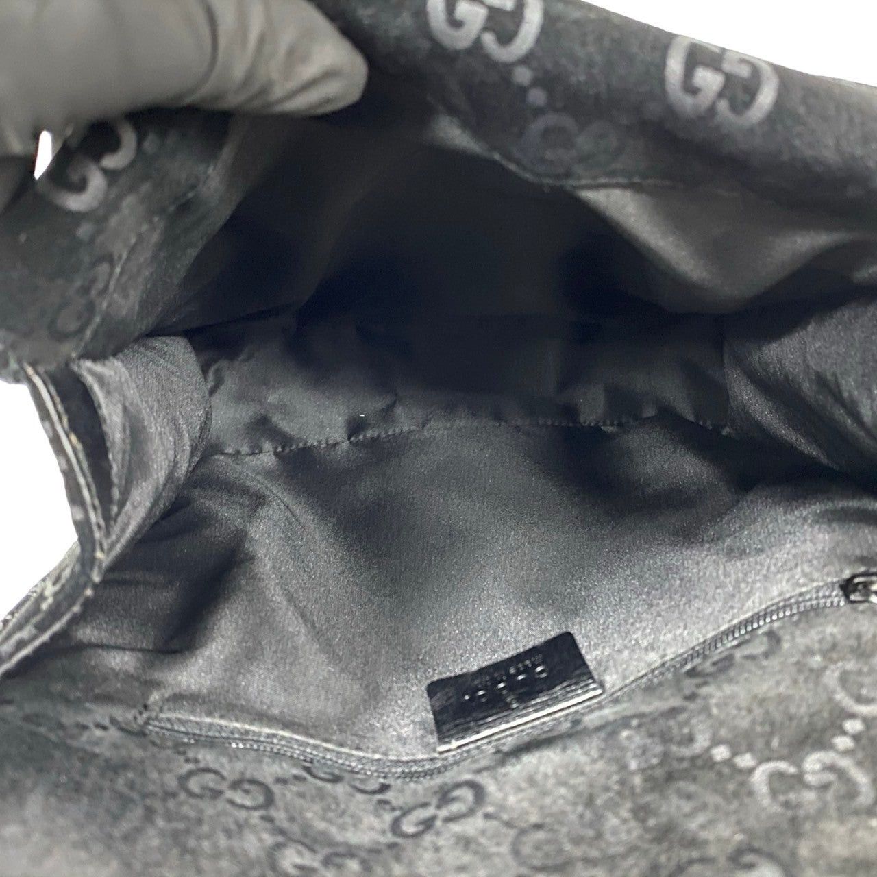 Gucci Gucci Backpack Black Leather Size ONE SIZE - 8 Thumbnail