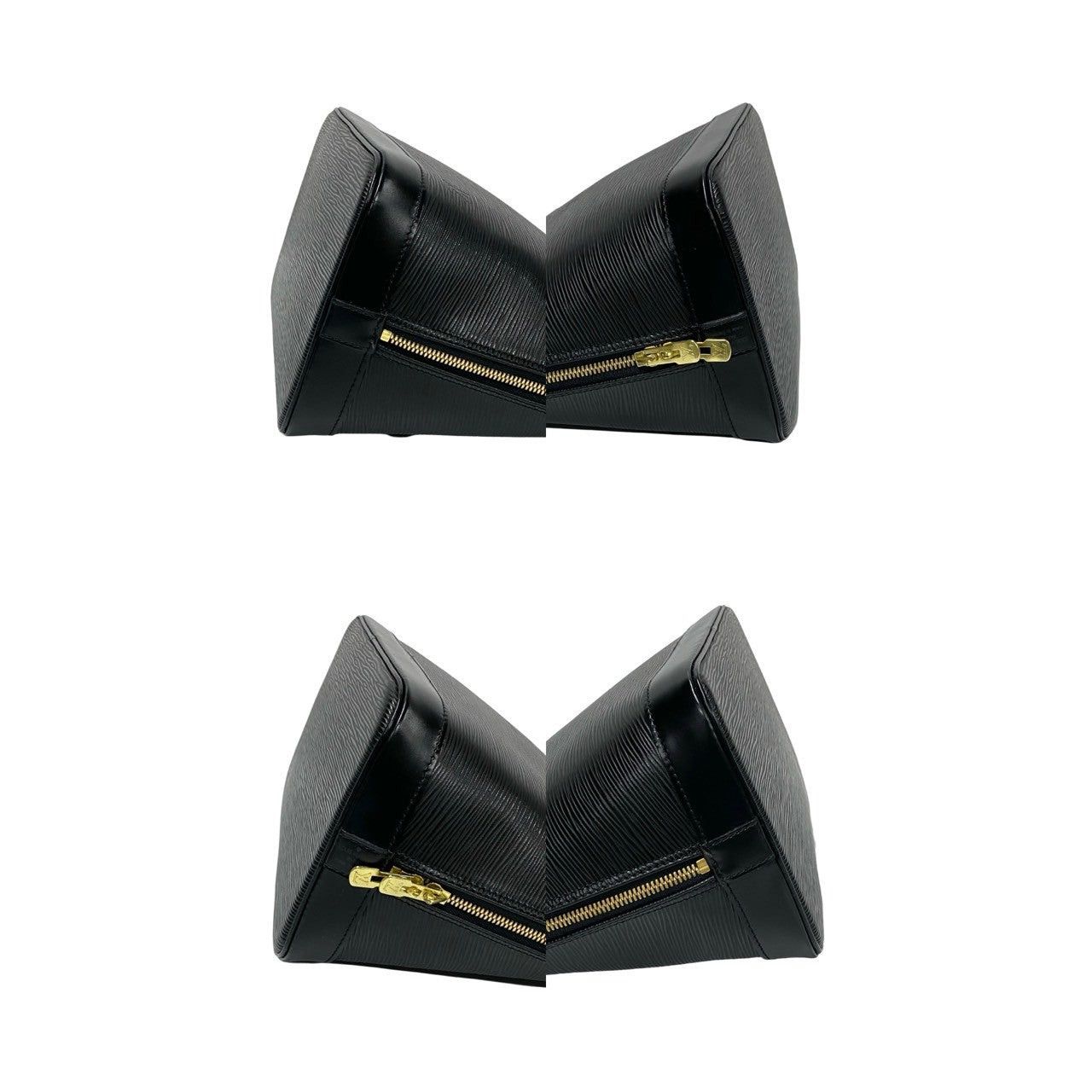 Louis Vuitton Louis Vuitton Handbag Black Leather Size ONE SIZE - 7 Thumbnail