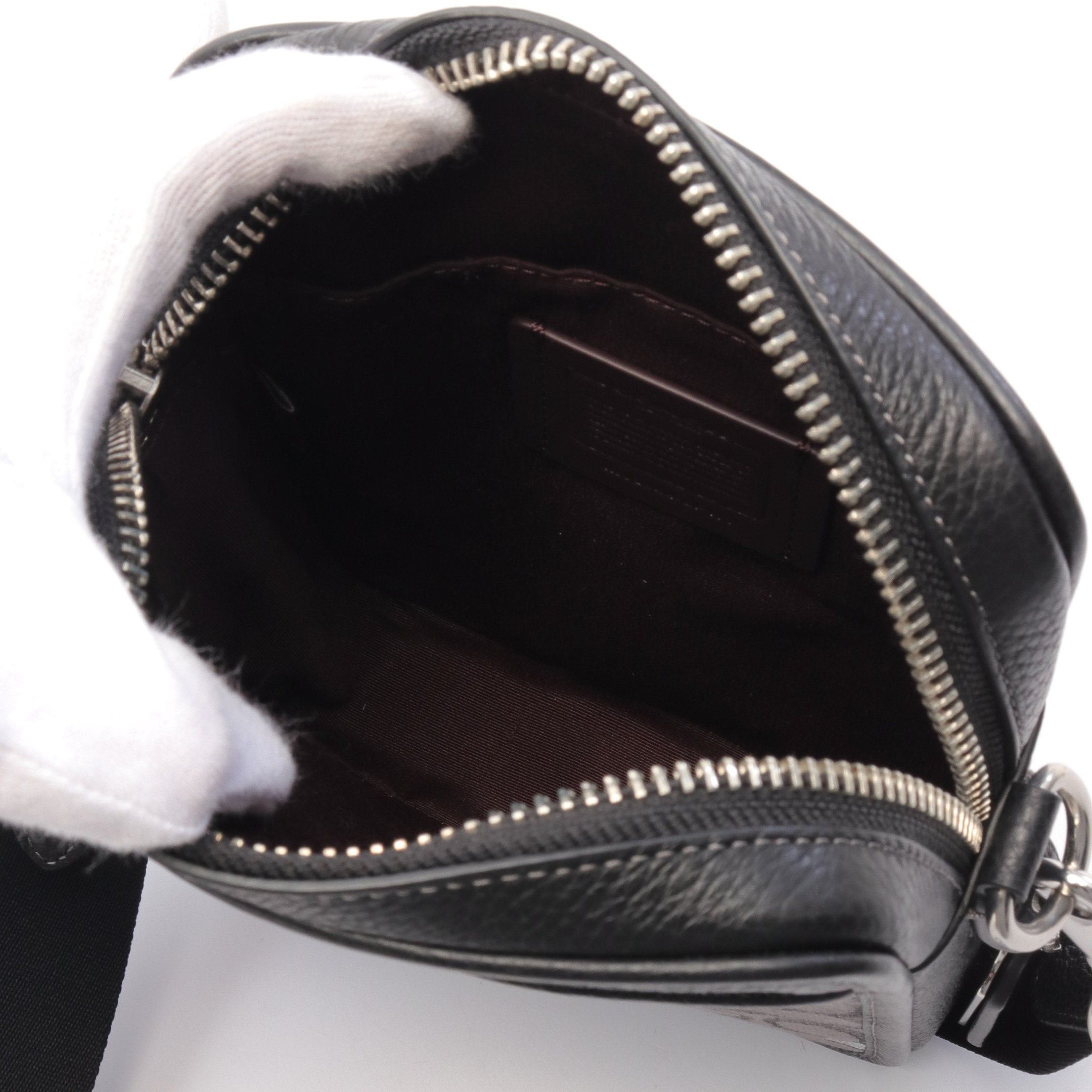 Coach Coach Sullivan Signature Shoulder Bag Star Canvas Leather Black Size ONE SIZE - 3 Thumbnail