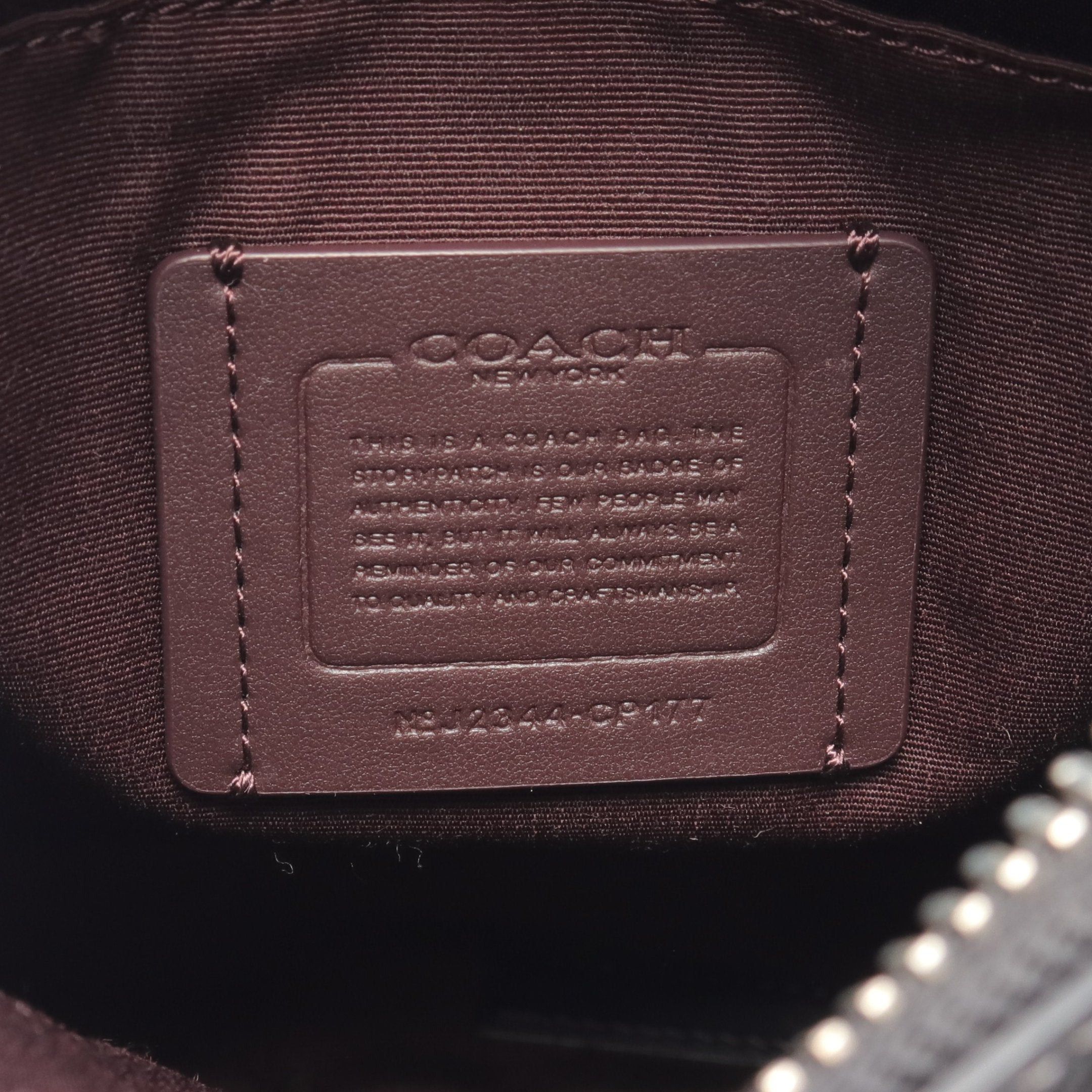 Coach Coach Sullivan Signature Shoulder Bag Star Canvas Leather Black Size ONE SIZE - 4 Thumbnail