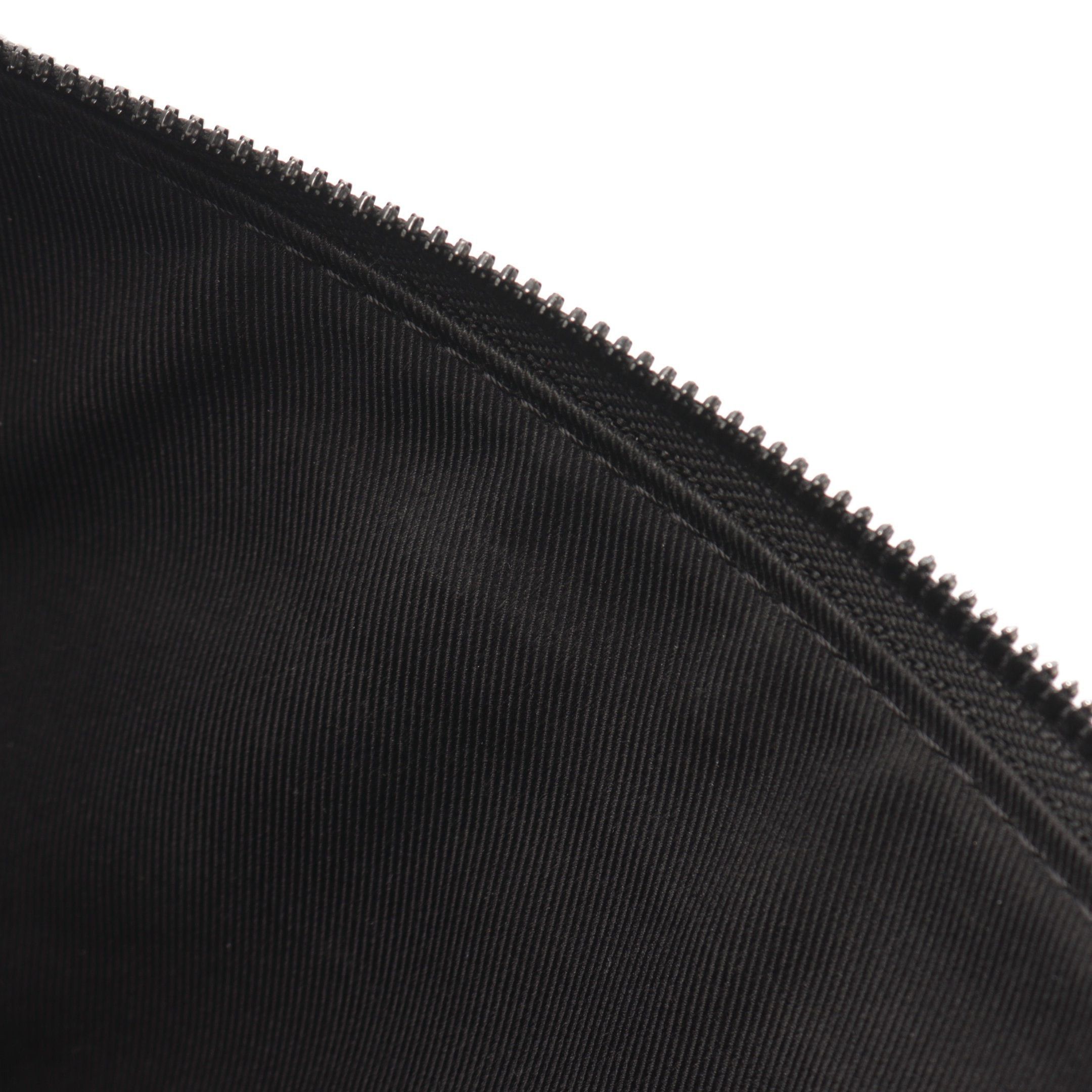 Louis Vuitton Louis Vuitton Pochette Discovery Monogram Shadow Noir Clutch Bag Leather Black Size ONE SIZE - 6 Thumbnail